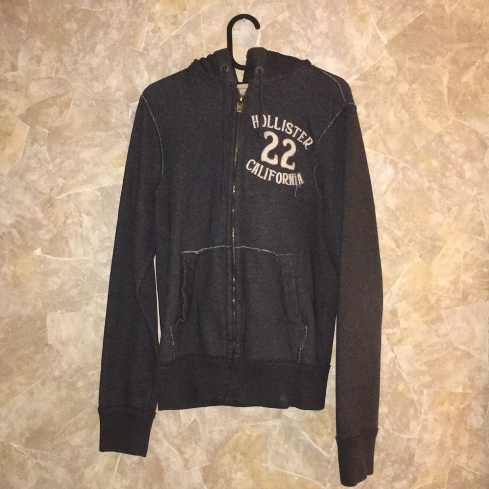 Men’s Gray Hollister Hoodie